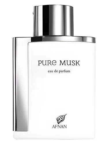 Frasco do perfume Afnan Pure Musk