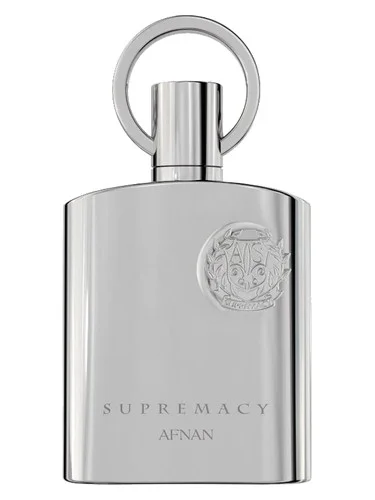 Frasco do perfume Afnan Supremacy Silver