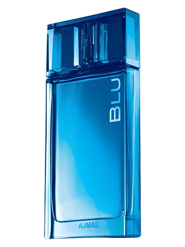 Frasco do perfume Ajmal Blu