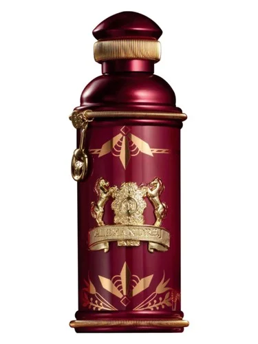 Frasco do perfume Alexandre J Rose Alba