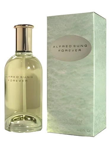 Frasco do perfume Alfred Sung Forever