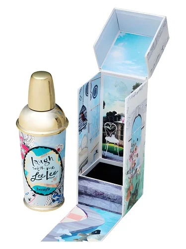 Frasco do perfume Benefit Laugh With Me Lee Lee