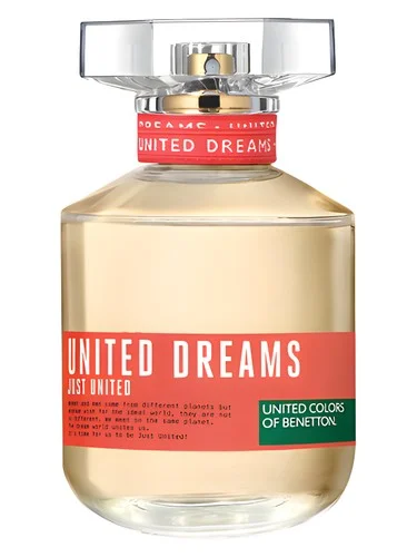 Frasco do perfume Benetton Just United