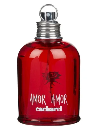 Frasco do perfume Cacharel Amor Amor