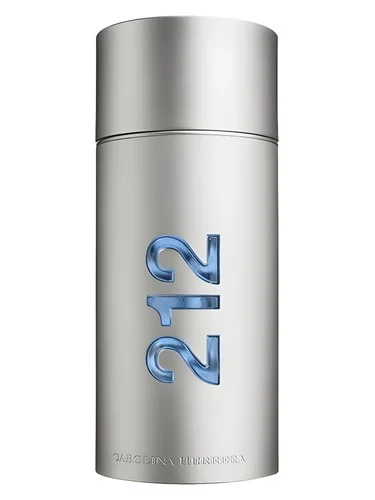 Frasco do perfume Carolina Herrera 212 Men