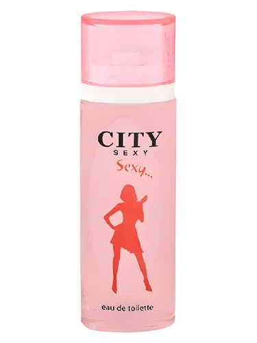 Frasco do perfume City Sexy