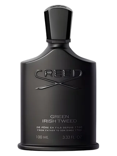 Frasco do perfume Creed Green Irish Tweed