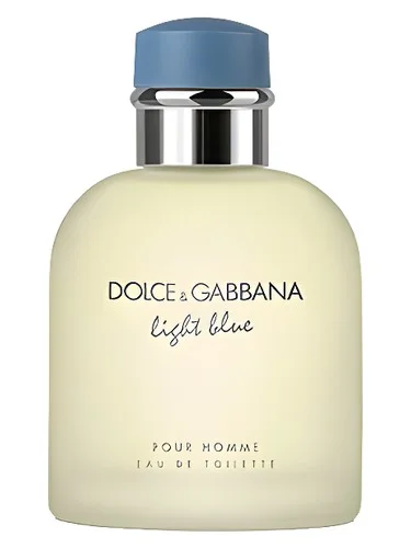 Frasco do perfume Dolce & Gabbana Light Blue Pour Homme