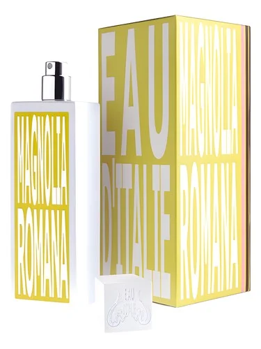 Frasco do perfume Eau D Italie Magnolia Romana