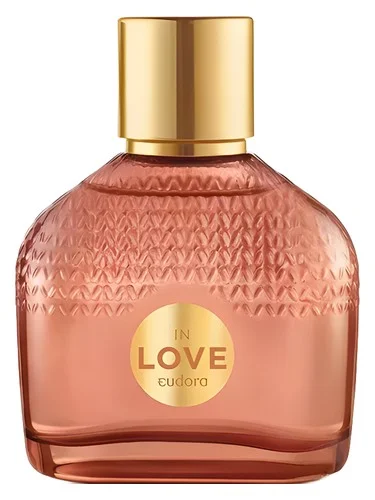 Frasco do perfume Eudora In Love