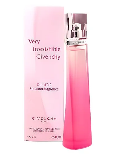 Frasco do perfume Givenchy Very Irresistible Eau D Ete Summer Fragrance