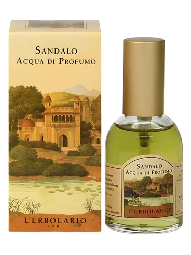 Frasco do perfume L Erbolario Sandalo