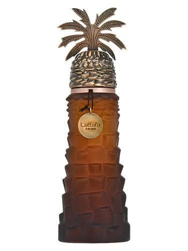 Frasco do perfume Lattafa Ajwaa