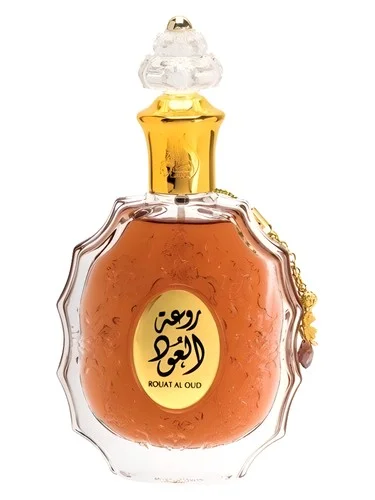 Frasco do perfume Lattafa Rouat Al Oud