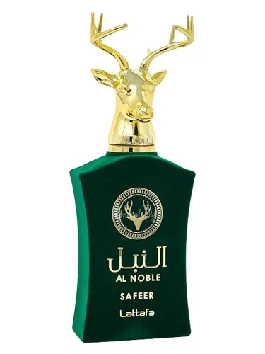 Frasco do perfume Lattafa Safeer