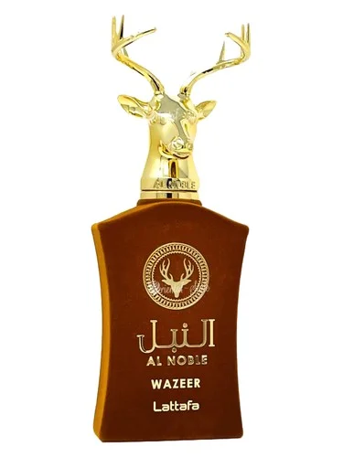 Frasco do perfume Lattafa Wazeer