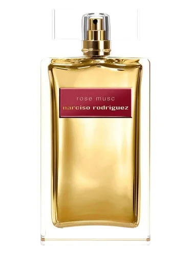 Frasco do perfume Narciso Rodriguez Rose Musc