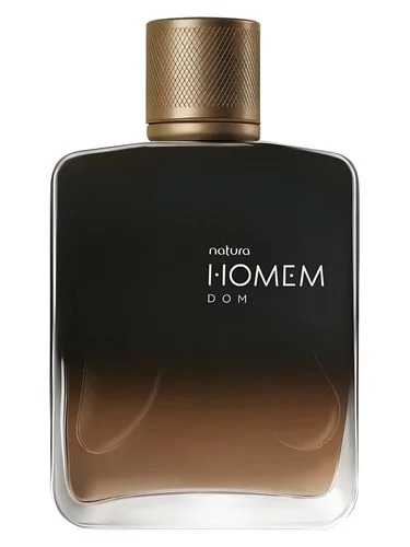 Frasco do perfume Natura Homem Dom