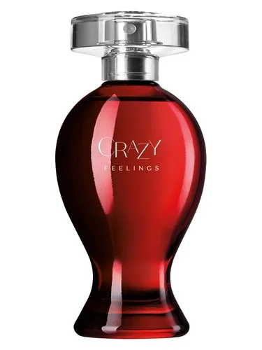 Frasco do perfume O Boticário Crazy Feelings