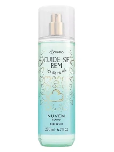 Frasco do perfume O Boticário Cuide Se Bem Nuvem