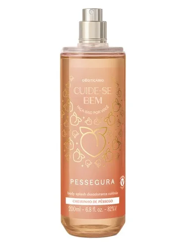 Frasco do perfume O Boticário Cuide Se Bem Pessegura