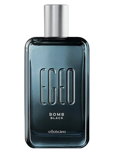 Frasco do perfume O Boticário Egeo Bomb Black