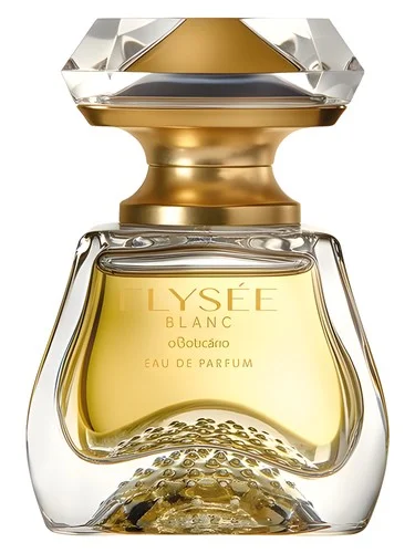 Frasco do perfume O Boticário Elysee Blanc