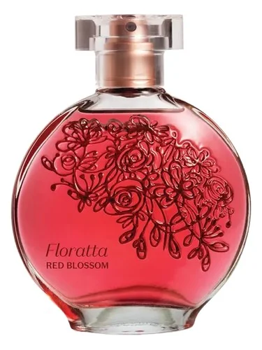 Frasco do perfume O Boticário Floratta Red Blossom