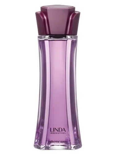 Frasco do perfume O Boticário Linda Irresistivel