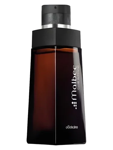 Frasco do perfume O Boticário Malbec Club Intenso