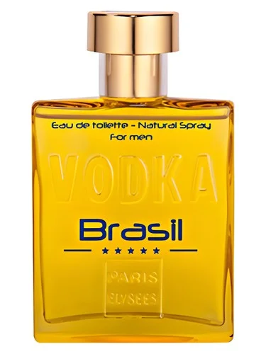 Frasco do perfume Paris Elysees Vodka Brasil Yellow