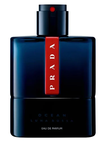 Frasco do perfume Prada Luna Rossa Ocean Eau de Parfum