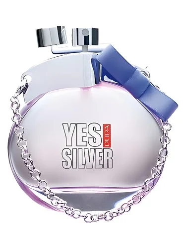 Frasco do perfume Pupa Yes Silver
