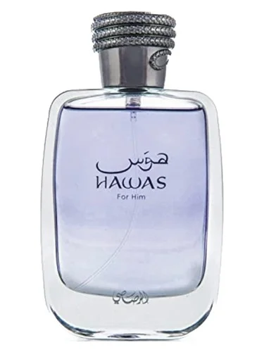 Frasco do perfume Rasasi Hawas for Him