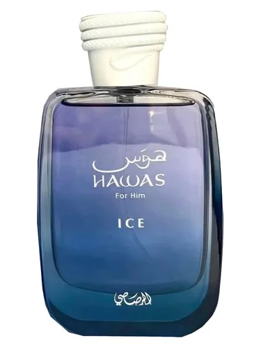 Frasco do perfume Rasasi Hawas Ice for Him