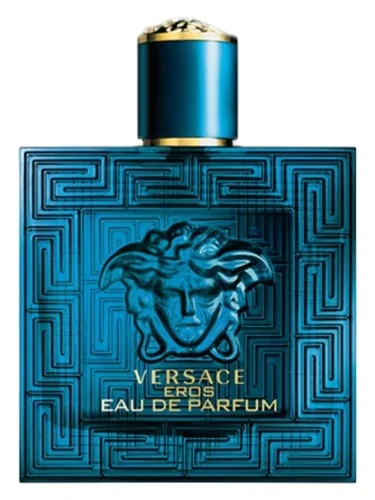 Frasco do perfume Versace Eros Eau de Parfum