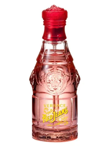 Frasco do perfume Versace Red Jeans