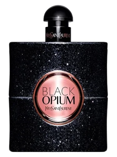 Frasco do perfume Yves Saint Laurent Black Opium
