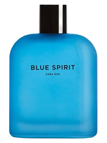 Frasco do perfume Zara Blue Spirit