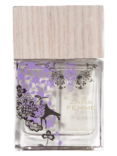 Frasco do perfume Zara Femme