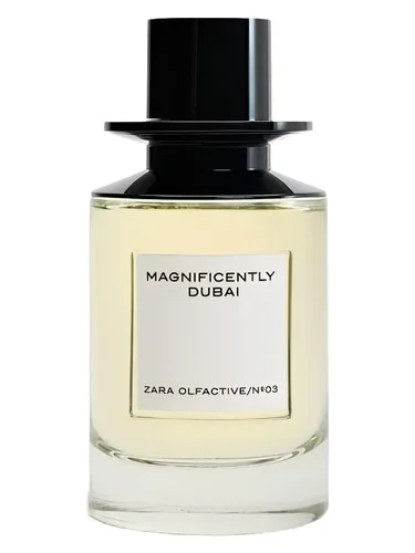 Frasco do perfume Zara Magnificently Dubai