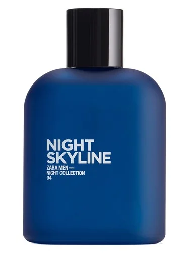 Frasco do perfume Zara Night Skyline