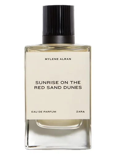 Frasco do perfume Zara Sunrise On the Red Sand Dunes